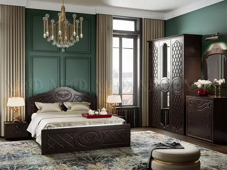 Спальня Престиж венге/жемчуг (Миф)