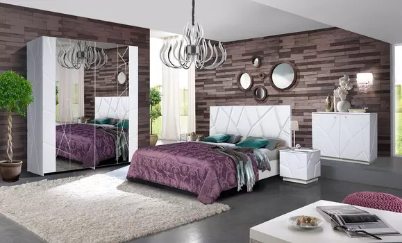 Спальный гарнитур Кензо 0674 (КМК)