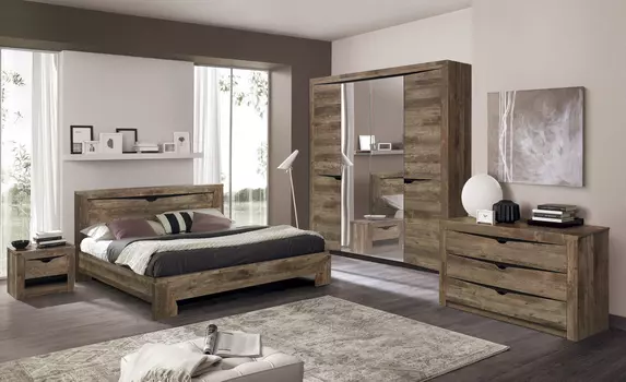 Спальный гарнитур Лючия кейптаун/венге (Олмеко)
