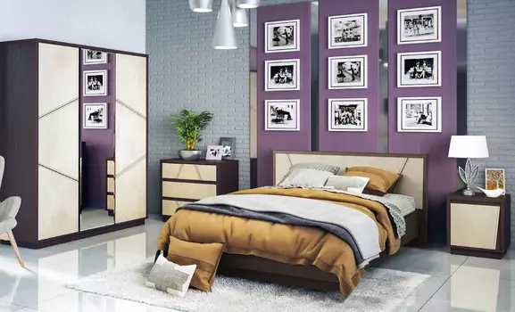 Спальный гарнитур Нирвана 0555 (КМК)