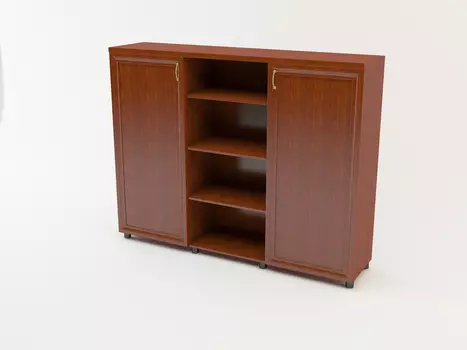 Стеллаж 2-х дверный 1800 Премьер (Баронс)