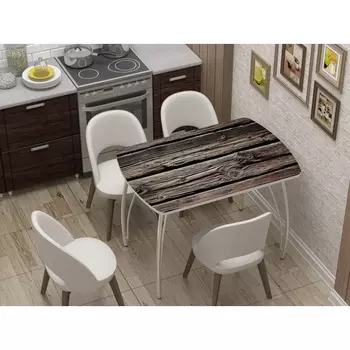 Стол кухонный бочонок с фотопечатью Дерево (Регион 058)