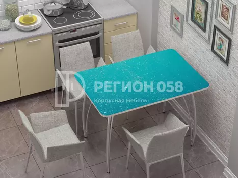 Стол нераздвижной с фотопечатью Бриз (Регион 058)