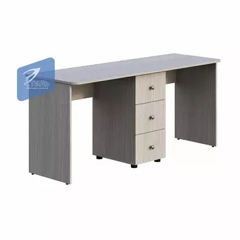 Стол письменный 2-х местный СТ-014 МИЙА 3 А (без ф/п) Стиль