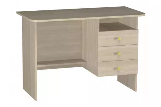 Стол письменный с 3 ящиками (Премиум)