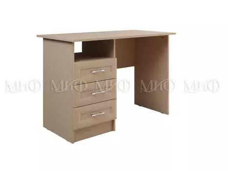 Стол письменный Вега дуб беленый (Миф)