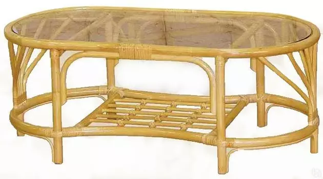 Стол журнальный овальный 01/14 (Радуга)