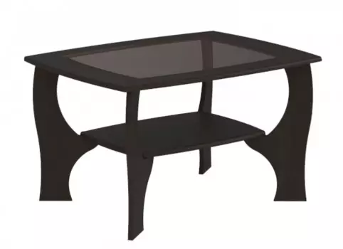 Стол журнальный СЖ-14 с тонированным стеклом (Премиум)