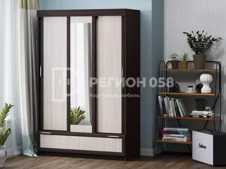 Трехдверный шкаф-купе №1 (Регион 058)