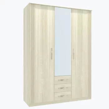 Трехстворчатый шкаф для одежды Диана Д11 (Заречье)