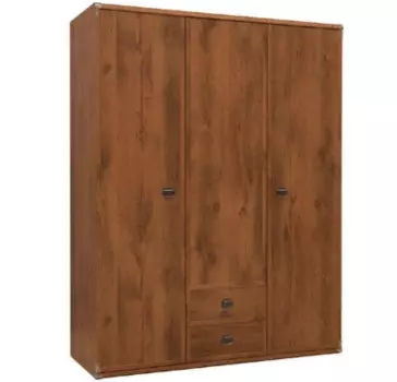 Трехстворчатый шкаф JSZF 3d2s Индиана (BRW)