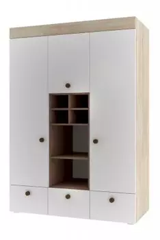 Трехстворчатый шкаф Лео (Атлант)