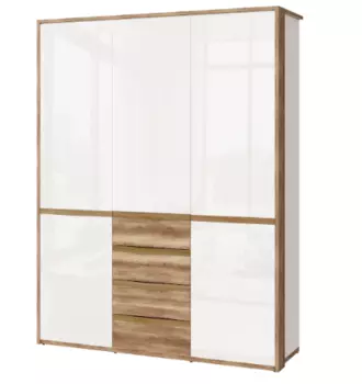 Трехстворчатый шкаф Николь Люкс (Арника)