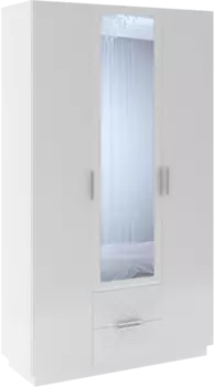 Трехстворчатый шкаф с ящиками М29 Тиффани (Риннер)