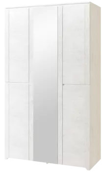 Трехстворчатый шкаф с зеркалом №14 Твист (Ижмебель)