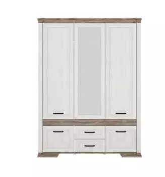 Трехстворчатый шкаф SZF5D2S Марсель (BRW)