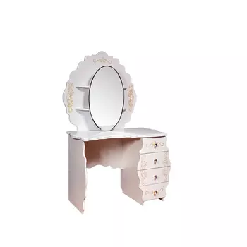 Туалетный стол Мелани 1 0434.10-01 с зеркалом (КМК)