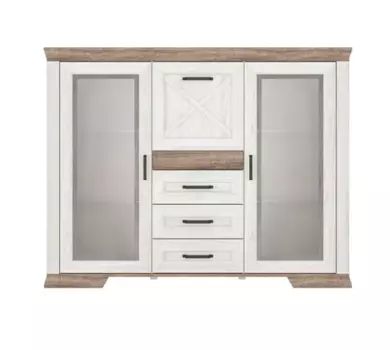 Тумба KOM2W3S1K Марсель (BRW)