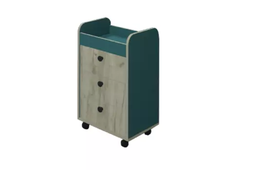 Тумба на колесиках Марбл (Термит)