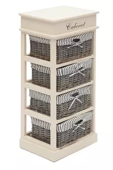 Тумба с 4 корзинами и ящиком Secret De Maison Ouverture 4 (Tetchair)