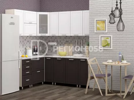 Угловая кухня Лофт МДФ (Регион 058)