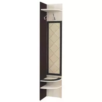 Угловая вешалка в прихожую Ольга 8 (Аквилон)