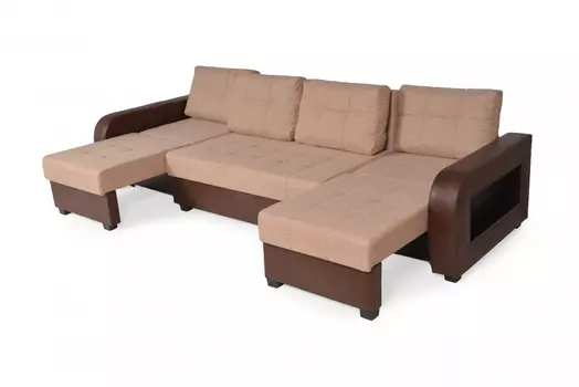 Угловой П-образный диван Лего Т2 (Кромма)