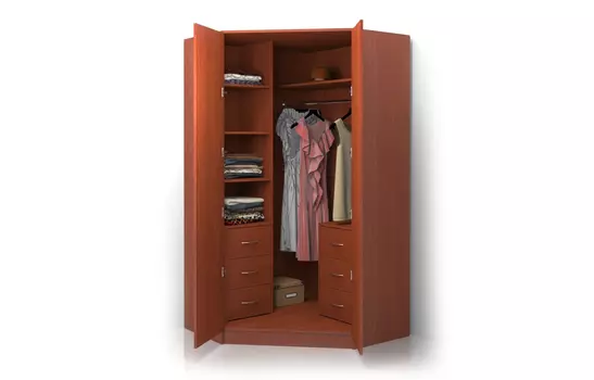 Угловой шкаф ALISA-4 двухстворчатый (Баронс)