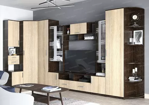 Угловой шкаф Бриджит-3 (Террикон)