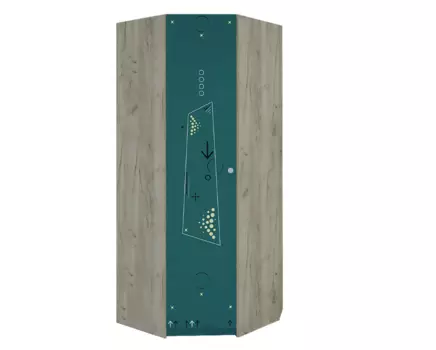 Угловой шкаф Марбл (Термит)