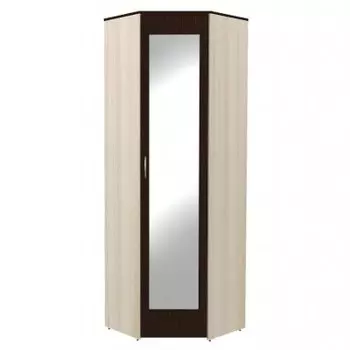 Угловой шкаф с зеркалом Ольга 9.2 (Аквилон)