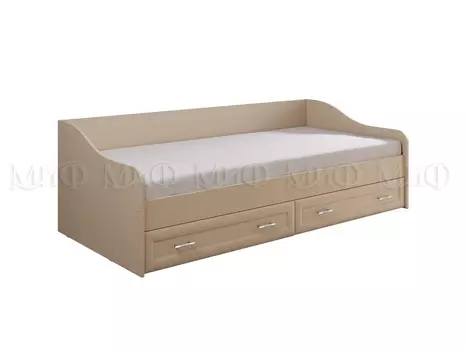 Вега Кровать дуб беленый (Миф)