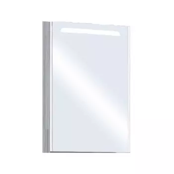 Зеркальный шкаф Сильва 50 с подсветкой, дуб фьорд (Акватон)