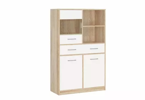 Комод Стелс с витриной 1в2д1ящ