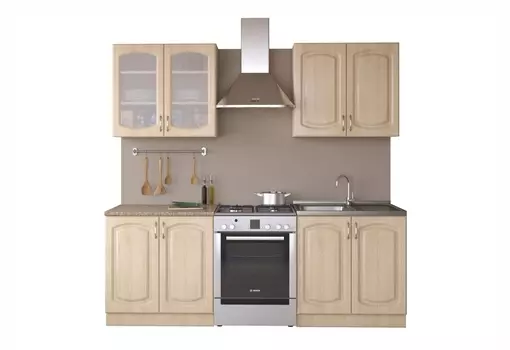 Кухонный гарнитур Паула 1,6м №1