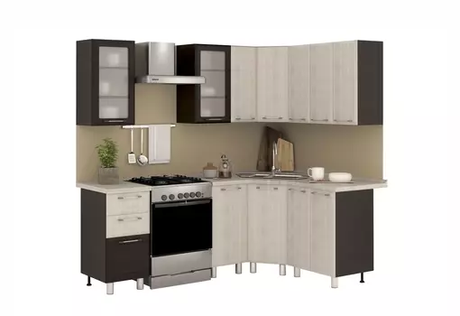 Кухонный гарнитур Терра 1,65х1,45м