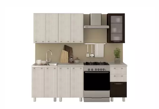 Кухонный гарнитур Терра 1,6м №2