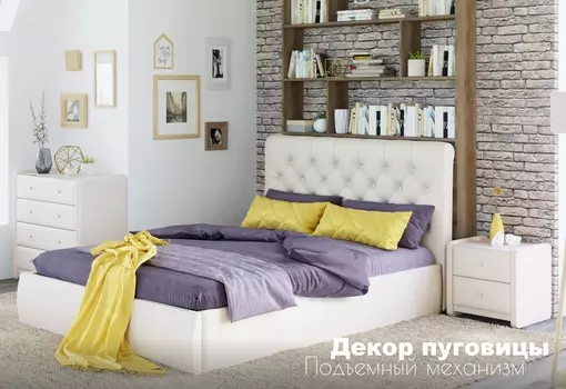 Мягкая кровать Беатриче 160