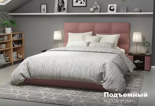 Мягкая кровать Вена 160