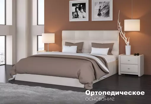 Мягкая кровать Вена 160