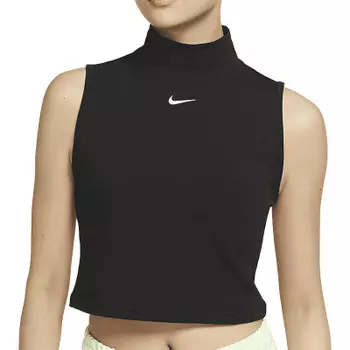 Black High Neck Top