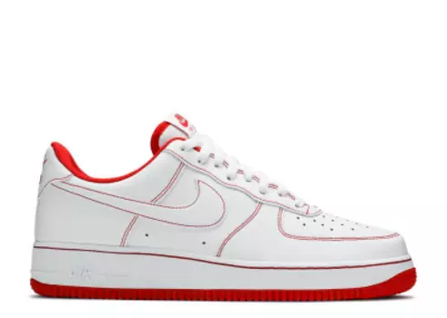 Contrast Stitch-White University Red (2007)