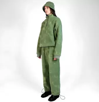 Fleece Green Sweater