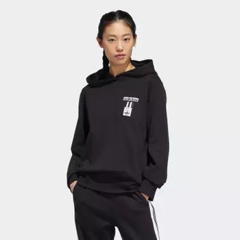 Originals 3-Stripes Crew Hoodie Black