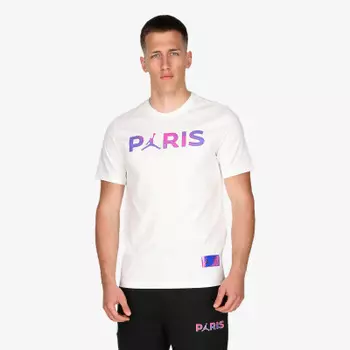 Paris Mens White Tee