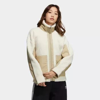 Patch Pockets Sherpa Jacket