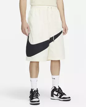 Swoosh Shorts White