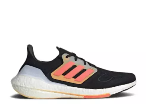 Ultraboost 22 Black Flash Orange