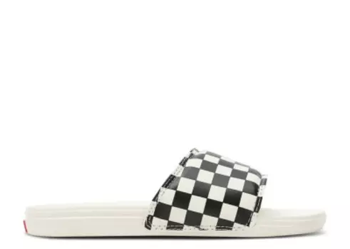 Vans La Costa Slide On Checkerboard Marshmallow