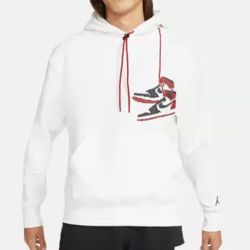 White Hoodie Jumpman Holiday